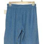BP . Womens Jogger Shorts Blue Pocket Mid Rise Pull On Elastic Waist Terry XS New Photo 4