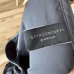 SOYACONCEPT Women's Black Ruffle Midi Dress Size M Casual Size M Photo 4