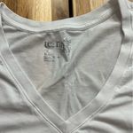 Terra & Sky  White V-Neck Short Sleeve Tee Size 14W Photo 1