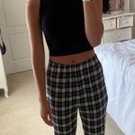 Romwe Checkered Pants Photo 0