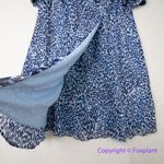 Eliza J Eliza J Leopard Print Faux Wrap Dress in Blue Lyst plus size 20W Photo 14