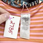 Patagonia Swim Women Sz XL Mixed Media Shell Seeker Bikini Bottom Stripe Floral Photo 2