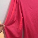 Andrew Marc - Medium  BY Mark New York Women’s Pink Balloon Sleeve Top NWT -… Photo 9
