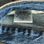 RE/DONE 90s Relaxed Long Rigid Jeans Denim Button Fly High Waist Blue 27 NWT Photo 4