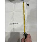 Veronica Beard Dust Bag Drawstring Pouch Storage Travel White Logo Photo 2