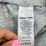 Aritzia Sunday Best Baby Waffle Jogger Gray Size M Photo 12