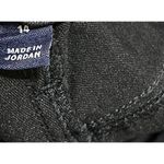 Charter Club Black Jeans Lexington Straight Size 14 Stretch Photo 3