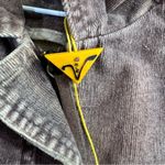 Anev Light Plum Purple Embellished Corduroy Jacket Zipper Detail Size Medium NEW Photo 15