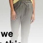 Lululemon Stretch High Rise Full Length Jogger in White Opal Photo 8