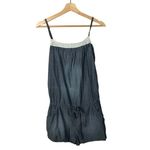 ZARA  TRF Blue Chambray Sleeveless Romper M Photo 11