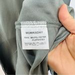 Morrisday The Label Dusty Green Satin Lace V Photo 7