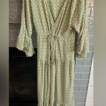 Bali Cargo Company Women’s Dress Floral Green Bohemian Medium Photo 0