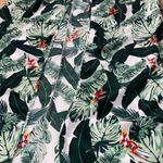  Leaf Green Printed Maxi Kimono Open Cardigan OS Rachel Zoe OS Photo 5