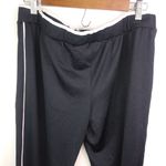 Champion  L Black White Stripe Athletic Pants Photo 4