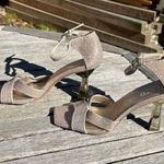 Franco Sarto  RANIA Womens High Heels Sandals Glitter Pumps size 7 wedding guest Photo 0