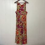 Natural Life  Halle Halter Maxi Dress Floral Boho  Size M Photo 1
