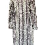 Dress the Population Emery Dress Python Gold Sequin Sheath Long Sleeve Size 3X Photo 2