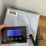 Madison Matthews Dress XS $168 Seersucker Blue White Stripe‎ Boho Embroidered Photo 6