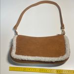 Steve Madden Tan Shoulder Bag with Cream Trim Photo 3