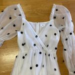 LPA  Francisia Seqin Balloon Sleeve Wedding Coquette Bachelorette Prom Mi… Photo 5