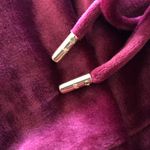 Michael Kors  Burgundy Plush Velvet Joggers Plus Size XXL NWT $88.00 Photo 8