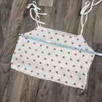 Brandy Melville  floral cropped bows strap tank Photo 2