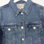 Madewell NEW The Jean Jacket in Medford Wash, S, MD243 Photo 4