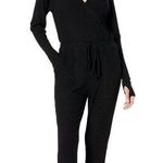 Michael Lauren Arif Sweater Knit Surplice Jumper black XS Photo 0