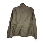 J.Crew Downtown Field Jacket Olive Green Utility Military Women 2X Photo 2