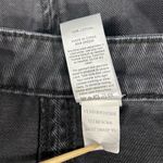 PacSun  Back Zip Denim Jean Mini Skirt Womens Juniors Size 25 Faded Black Photo 5