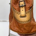 Fendi  Du Jour RARE Embossed Leather Satchel Designer Handbag F Logo Details Photo 4