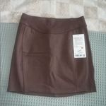 Lululemon NWT  Scuba HR Mini Skirt TPTC Tauptastic Tan Beige Women’s Size M Photo 0