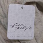 Free People Juicy Long Sleeve Top Stone Cold Cowlneck Crossover Oversized L New Photo 8