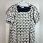 Loft  Outlet Women’s Black and White Business Casual Formal Mini Dress Sz Medium Photo 1