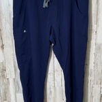 FIGS  Cargo Navy Blue Straight Leg Womens Size XL Petite Photo 0