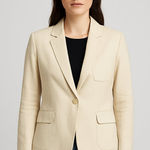 Brooks Brothers  Petite Fit‎ Linen Blazer Photo 0
