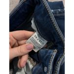 BKE  Parker Denim Jeans Women's 24x31.5 Super Flare Distressed Blue Photo 3