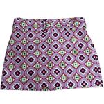 ZARA MULTICOLOURED GEOMETRIC PRINT MINI SKIRT WITH BELT SIZE S UK 8 Photo 0