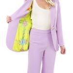 Julie Brown New York lavender blazer size medium Purple Photo 0