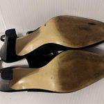 Franco Sarto Black Slingback Heels suede ankle strap size 9 M Photo 6