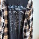 Florida Georgia Line Dig Your Roots 2016 Tour DIY Flannel Tee Photo 3