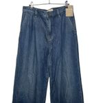 Madewell NWT Harlow Wide-Leg Jeans Women’s Size 29 Fieldale Wash High Rise Photo 2