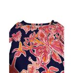 Lilly Pulitzer Lilly Pulitzer SOPHIE Small Party Dress Navy Blue Starfish Hibiscus Nautical Photo 2