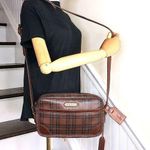 Ralph Lauren  Black Watch Tartan Plaid Tote Crossbody Shoulder Bag Photo 0