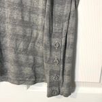 St. John Yellow Label Grey Striped Long Sleeve Top Photo 8