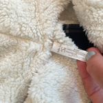 Matilda Jane Womens  size small S reversible Sherpa black gray plaid winter vest Photo 3