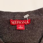 Merona Grey Plaid Sweater Vest Photo 2