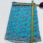 Forever 21 skirt.  vintage blue floral size M Photo 1