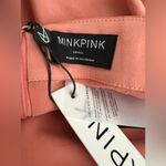 MINK PINK  FINLAY HALTER GOWN WITH SPLIT CLAY color, size Small NWT Photo 12