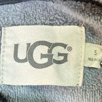UGG  Cropped Hoodie Sweatshirt Women's Small Gray Active Neutral Raw Hem & Cuffs Photo 4